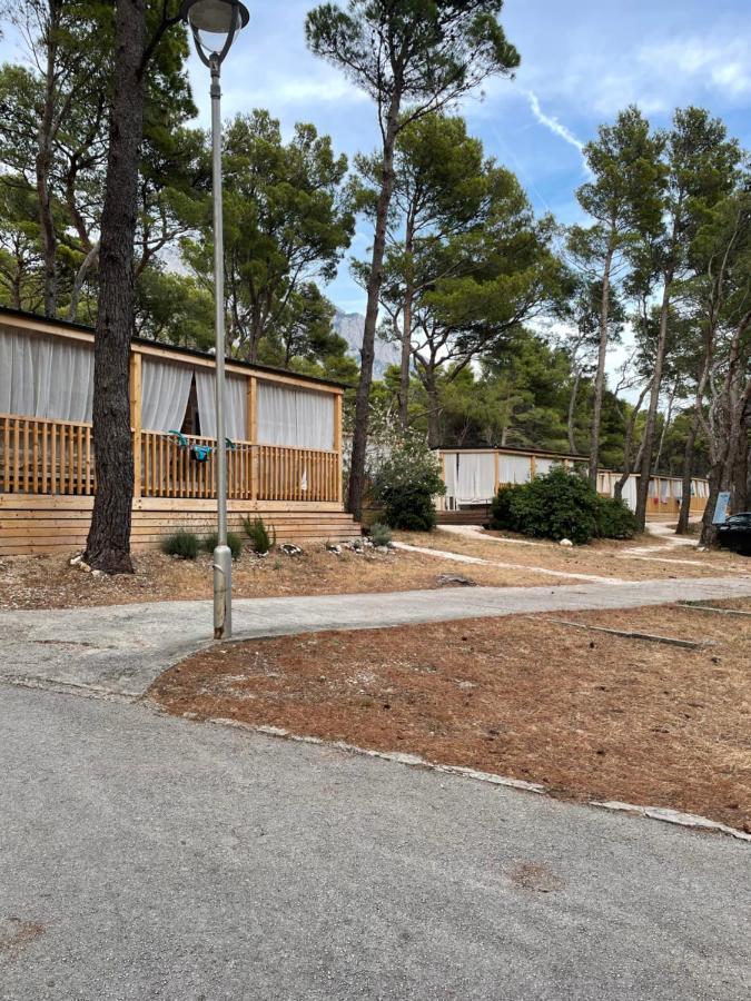 Oaza Mira 2 Mobile House - Camp Basko Polje Hotell Baška Voda Exteriör bild