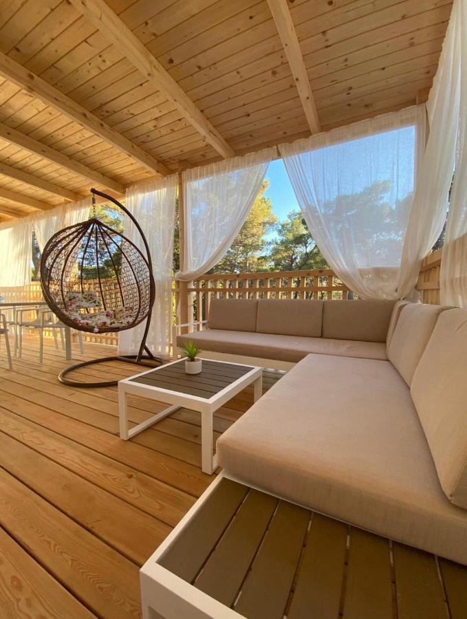 Oaza Mira 2 Mobile House - Camp Basko Polje Hotell Baška Voda Exteriör bild